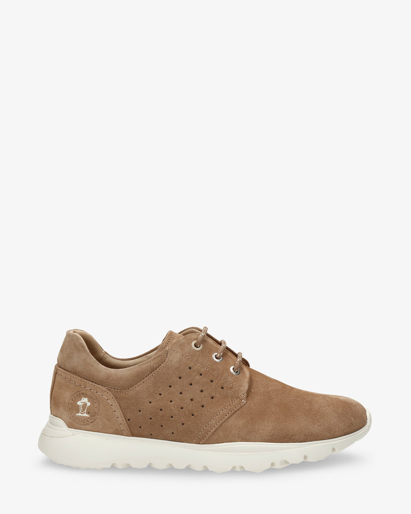 Julius sneakers de piel con forro interior de piel. taupe